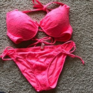 Victoria’s Secret bikini set.